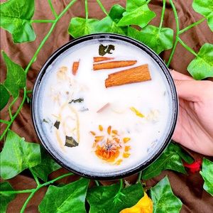 soy cinnamon herb candle